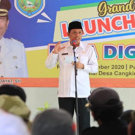 Album : Peresmian Cangkingan Desa mnejadi Desa Digital